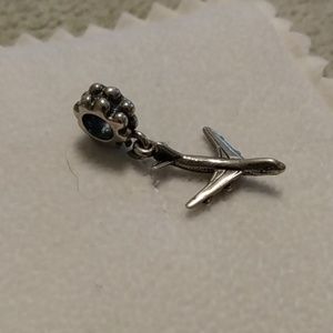 Pandora airplane charm